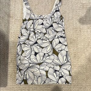 Banana Republic Linen Scoopneck Shift Dress